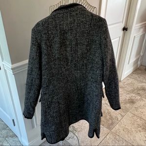 Mossimo sz XL Black and Grey Coat